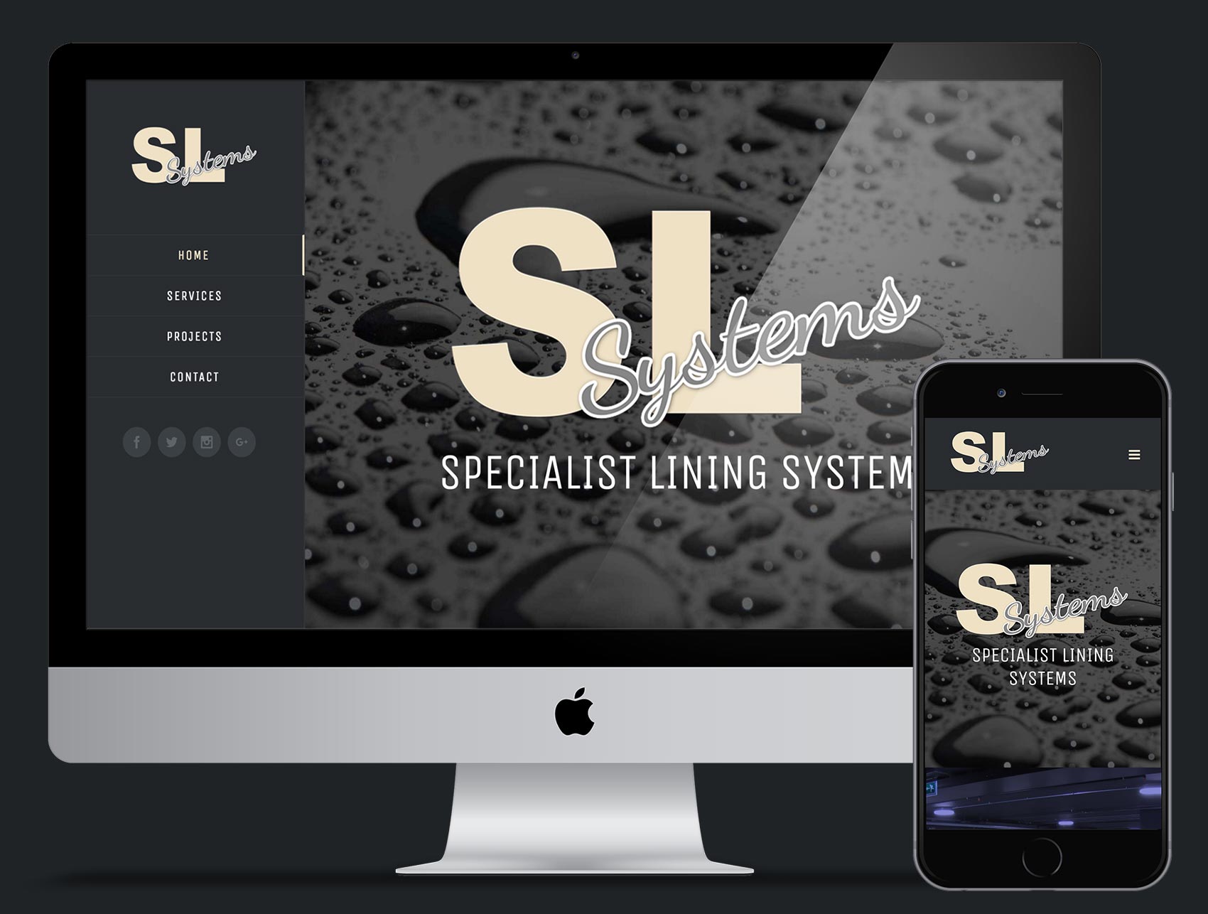 SL Systems website design and build. Using the Wordpress platform