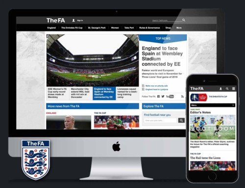 TheFA.com (The Football Association): UX & UI